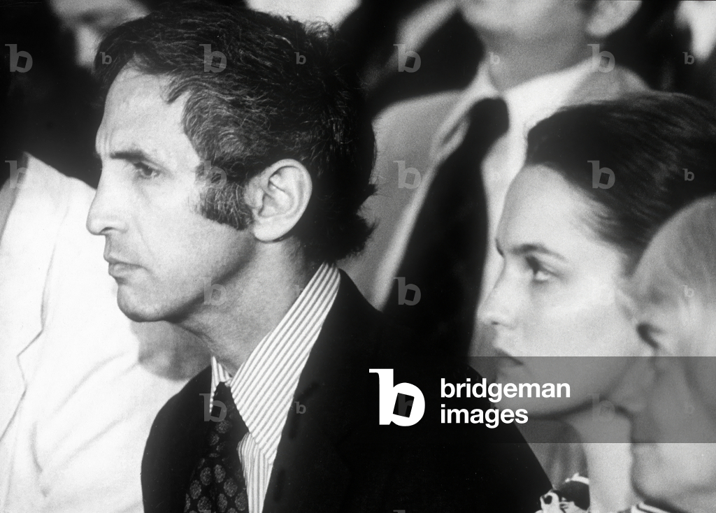 Daniel Ellsberg, former American military analyst employed by the RAND Corporation who precipitated a national uproar in 1971 when he released the Pentagon Papers (Pentagon Papers scandal), the US military's account of activities during the Vietnam War, to The New York Times, here in 1973