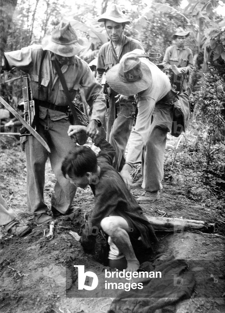 Tonkin (Vietnam) April 1952 : Mercure operation (French operation against Vietminh)