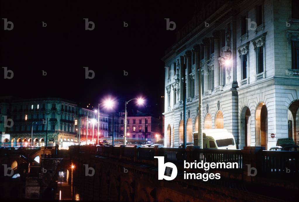 Algiers by Night, Algeria, 1957 (photo)