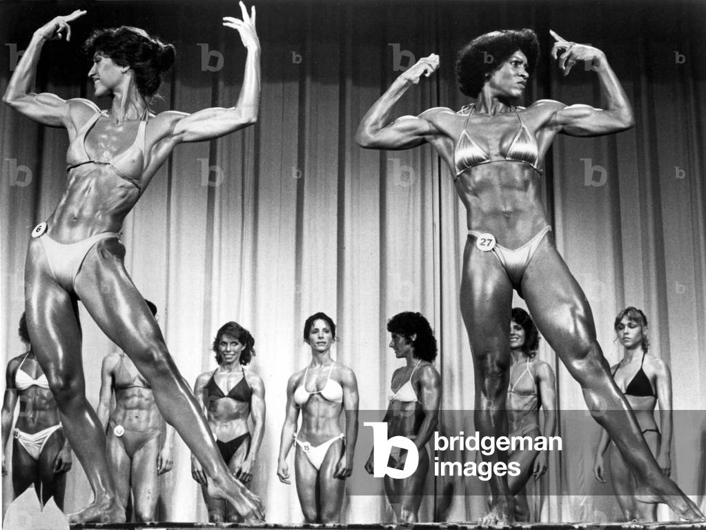 Pumping Iron 1975 muscles woman bodybuilding contest