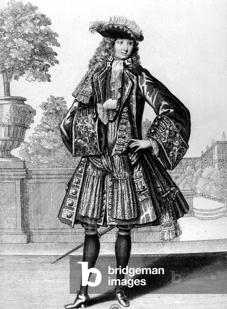 Hercule Meriadec de Rohan Soubise (1669-1749) Duke of Rohan-Rohan, engraving