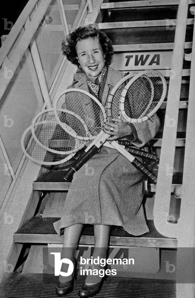 Maureen Catherine Connolly Brinker (born September 17, 1934 in San Diego California, <ETH> died June 21, 1969 in Dallas Texas) is an American tennis player who arrived after winning the Grand Slam on May 2, 1953.