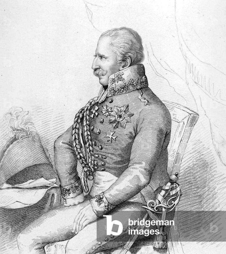 Marshal von Blucher (engraving)