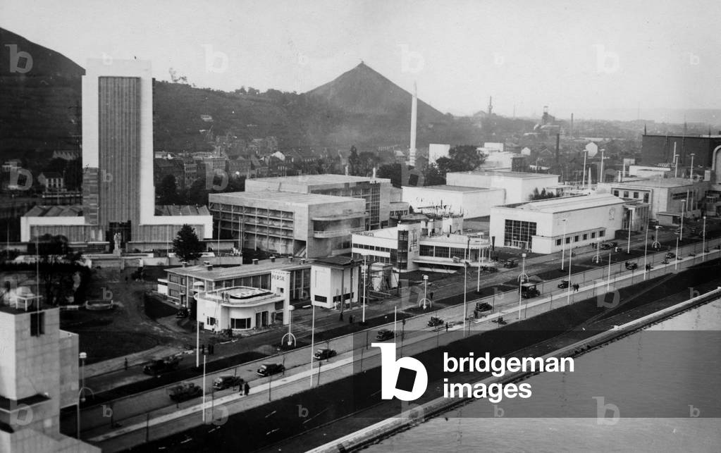 International exhibition about technics of water in Liege, Belgium, 1939