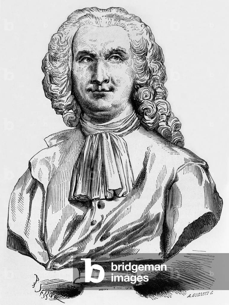 Daniel Charles Trudaine (1703-1769) French administrator, engraving after a bust