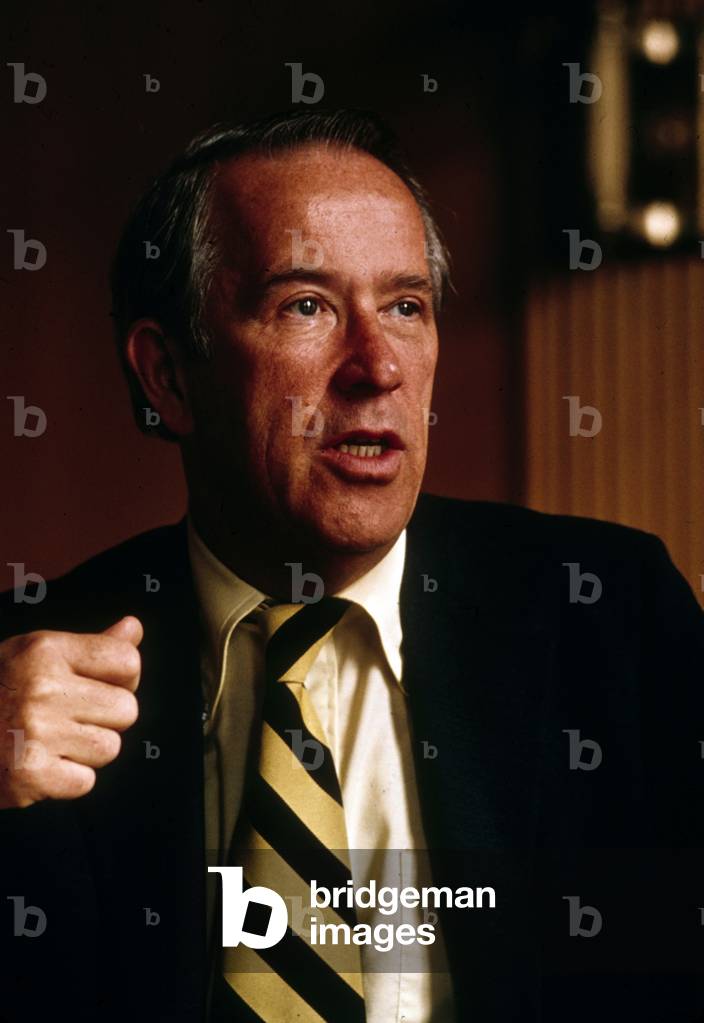 Henry M Jackson (1912-1983) American senator and memeber of Congress here c. 1970