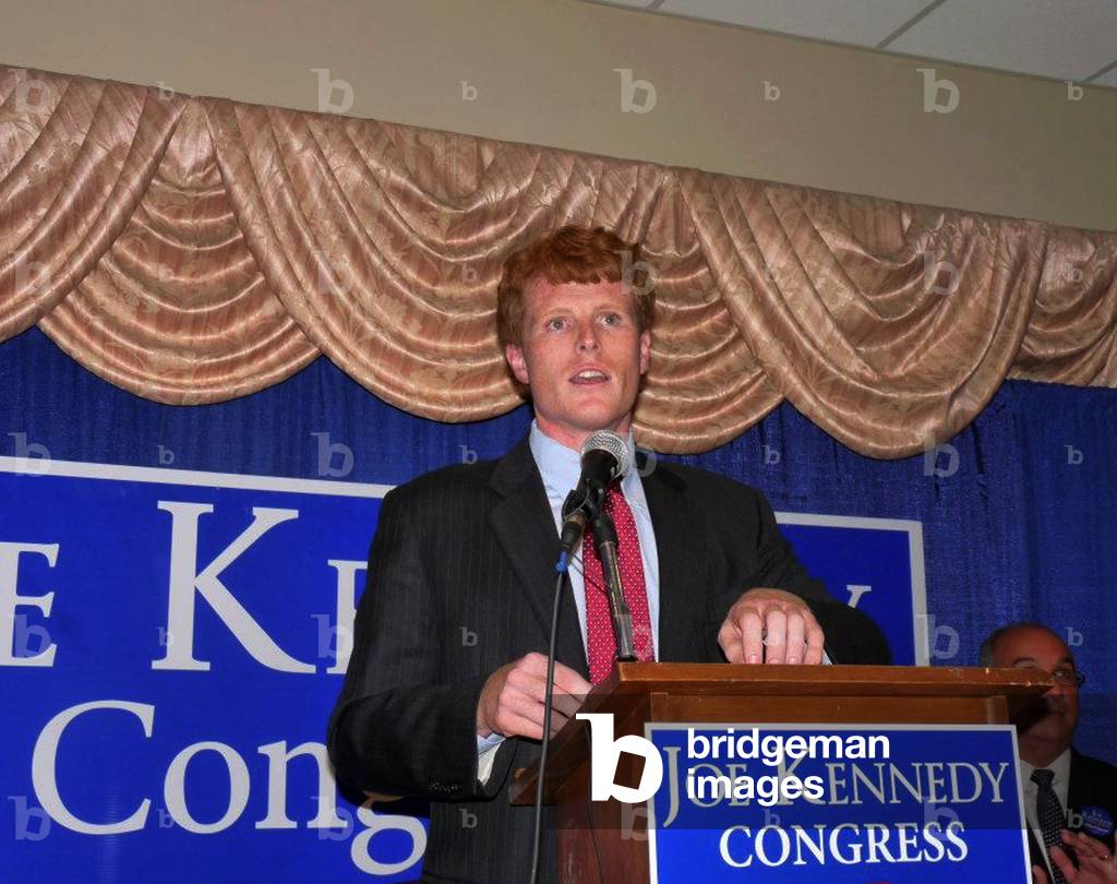 Joseph Kennedy campaigned for election to the House of Representatives at Congress on September 6, 2012