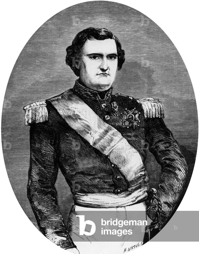 Napoleon Joseph Charles Paul Bonaparte, aka Plon-Plon (engraving)