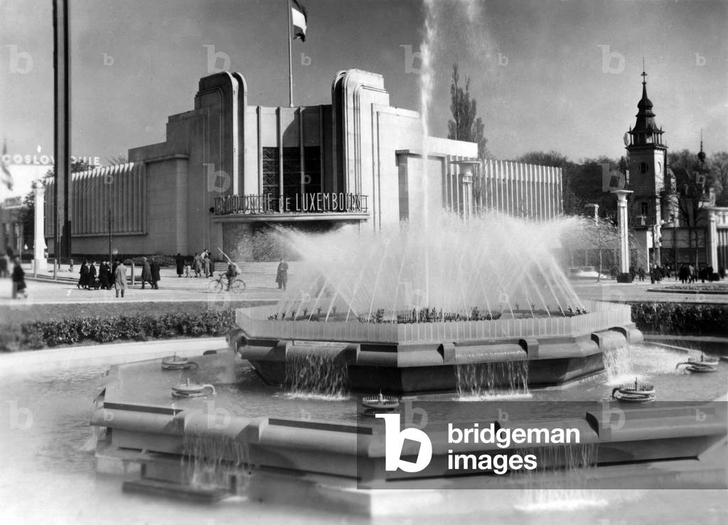 World Fair, Brussels, 1935 : the pavilion of Luxembourg