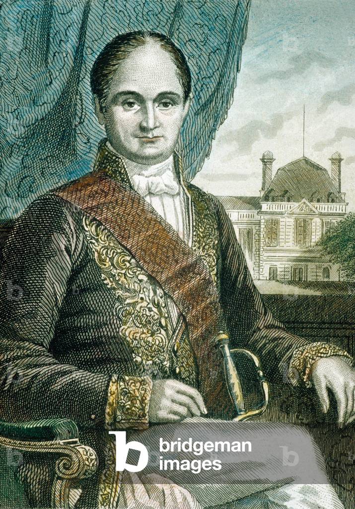 Jerome Bonaparte (1782-1860), King of Westphalia, engraving