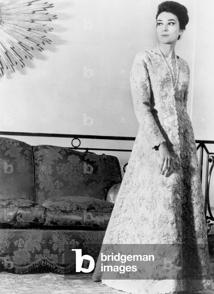 Balenciaga lace dress November 03, 1963