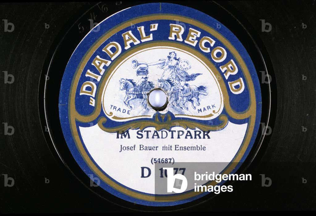 vinyl record: Im Stastpark Josef bauer mit ensemble Diadal Record