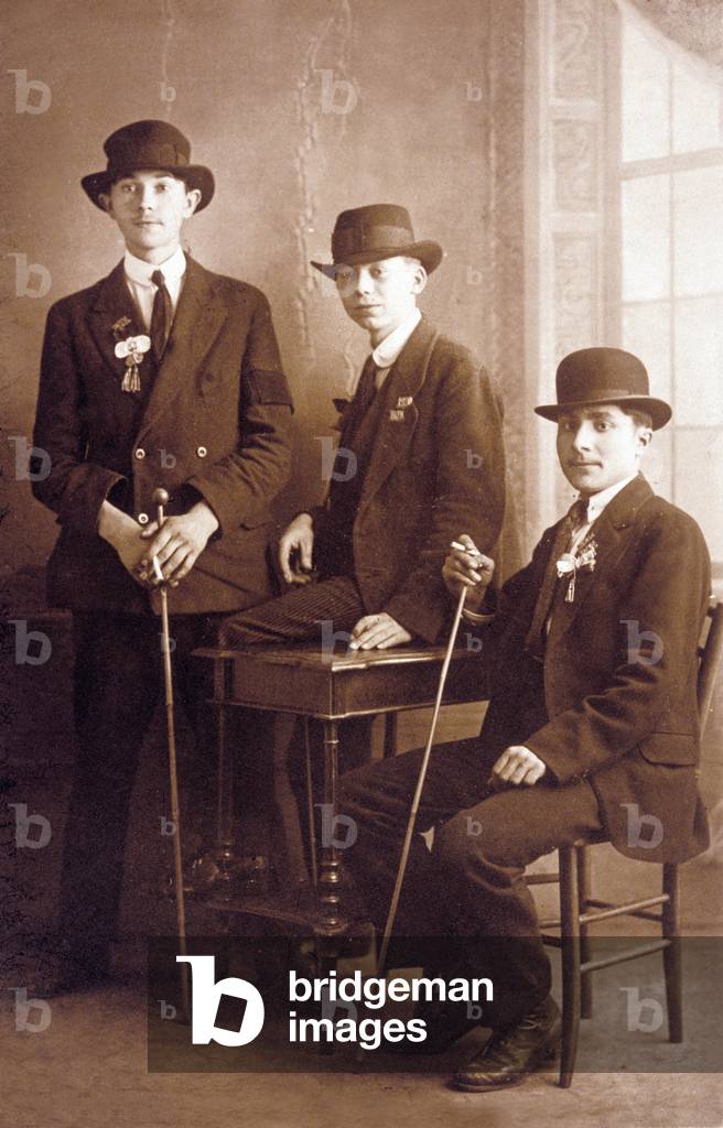 Young conscripts in 1920