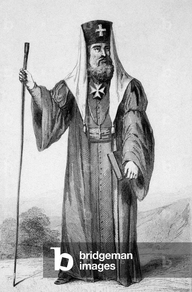Vladika, or Prince Eveque, Montenegro (engraving)