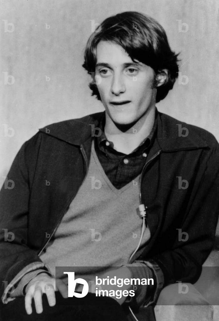 B7712PL Antoine De Caunes on September 29, 1978