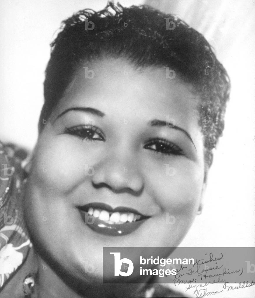 Jazz Singer Velma Middleton (1917-1961), here in the 40's