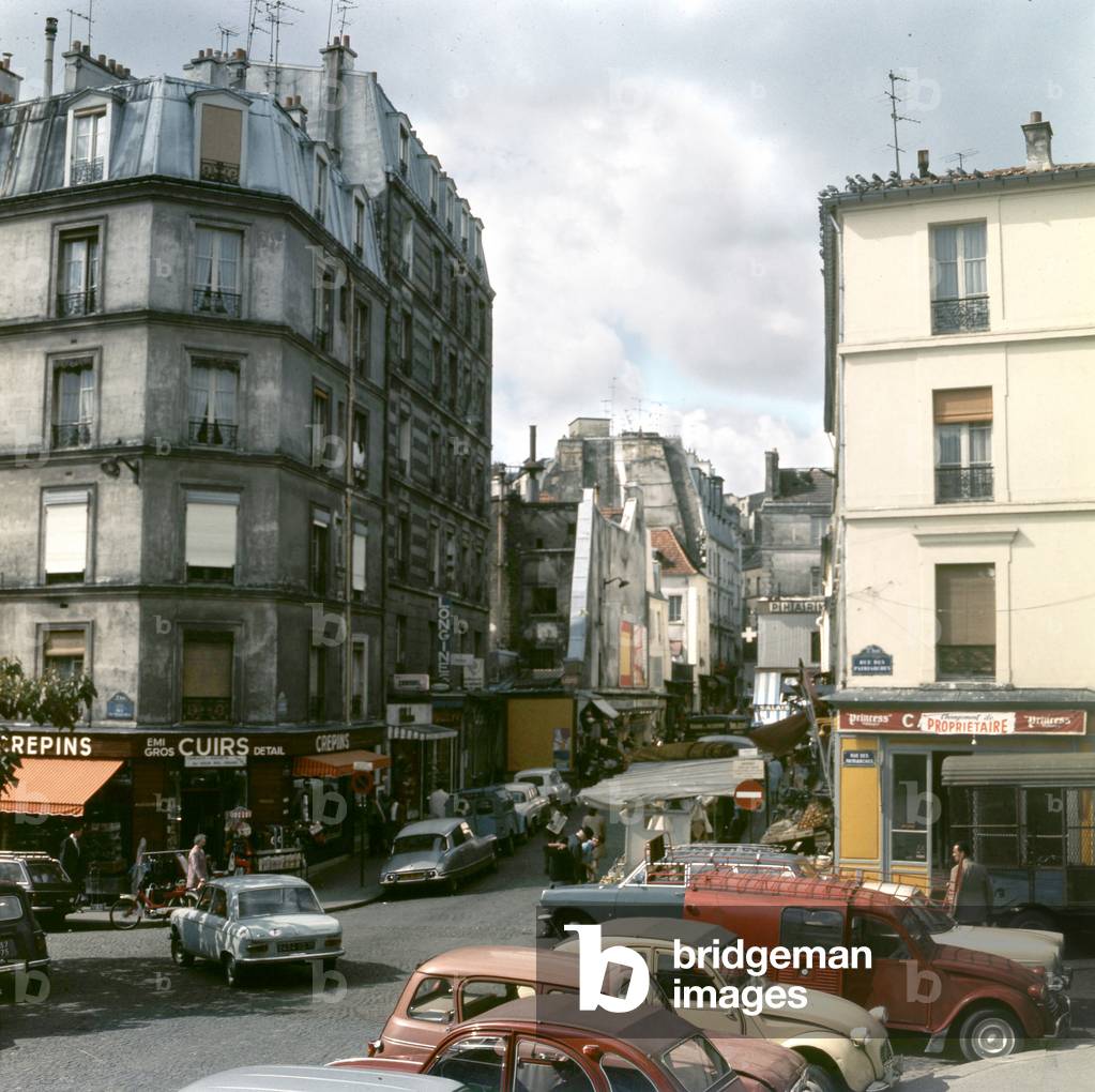 The area Mouffetard in Paris, c. 1960