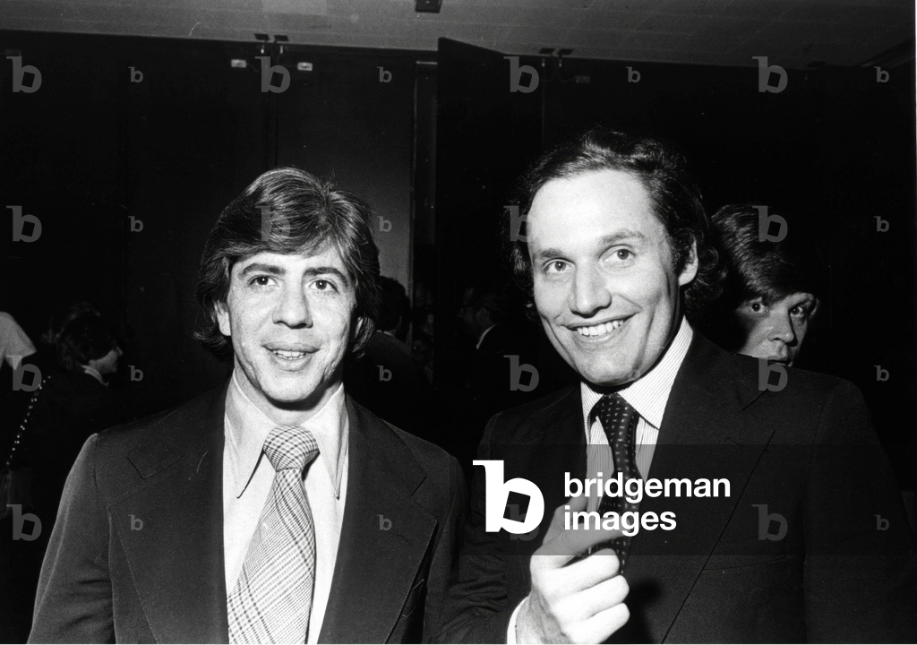 Washington Post journalists Carl Bernstein and Bob Woodward at the premiere of All the President 's Men held at the JFK-Center in Washington DC April 04, 1976