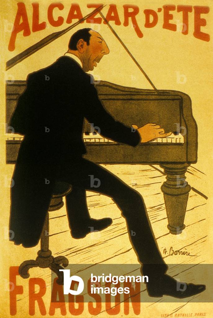 H. Fragson at the Alcazar Summer Cabaret (litho)