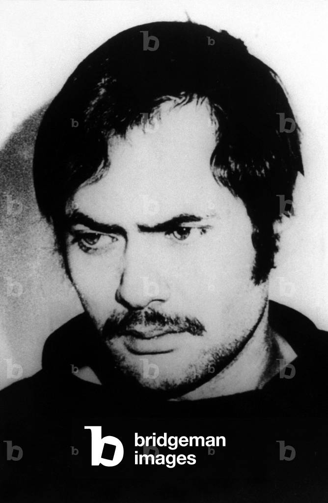 Andreas Baader (1943-1977) German terrorist leader of RAF Red Army Faction in the 70's