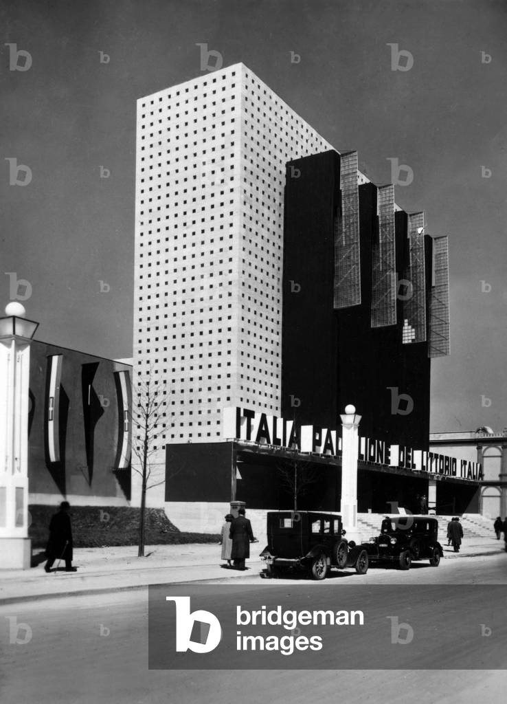 World Fair, Brussels, 1935 : the pavilion of Italy
