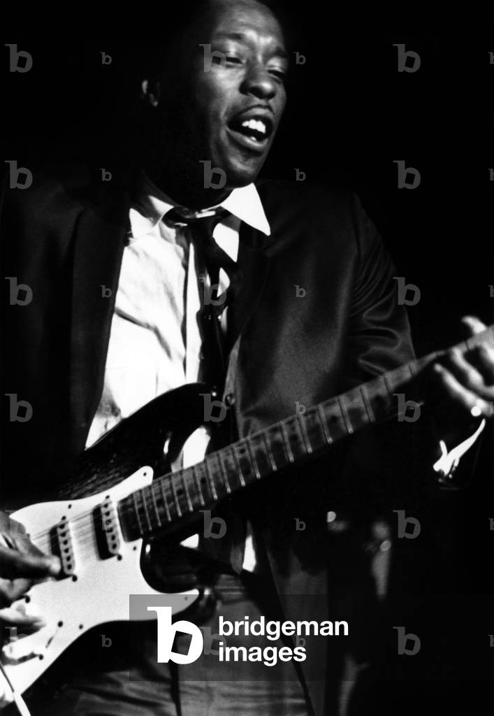 blues musician and Singer Buddy Guy in 1970