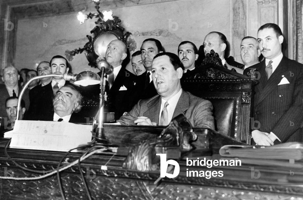 Argentinian President General Juan Peron c. 1952