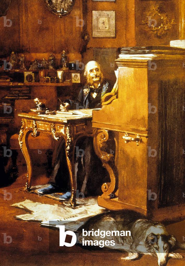 Jacques Offenbach (w/c on paper)
