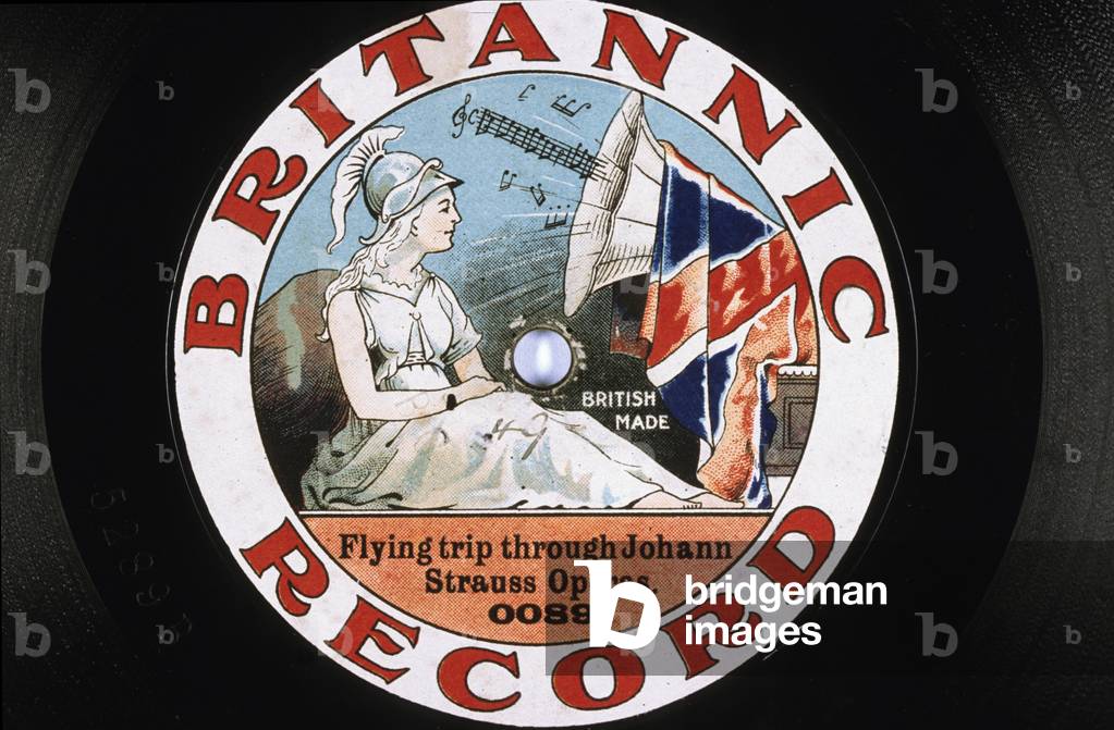 disque vinyle : Flying trip through Johan Strauss operas Britannic records