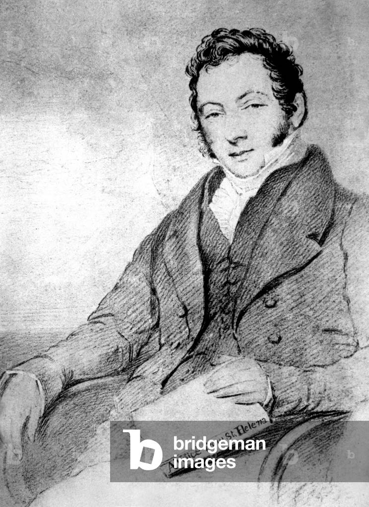 Barry Edward O'Meara, Irish surgeon (drawing)