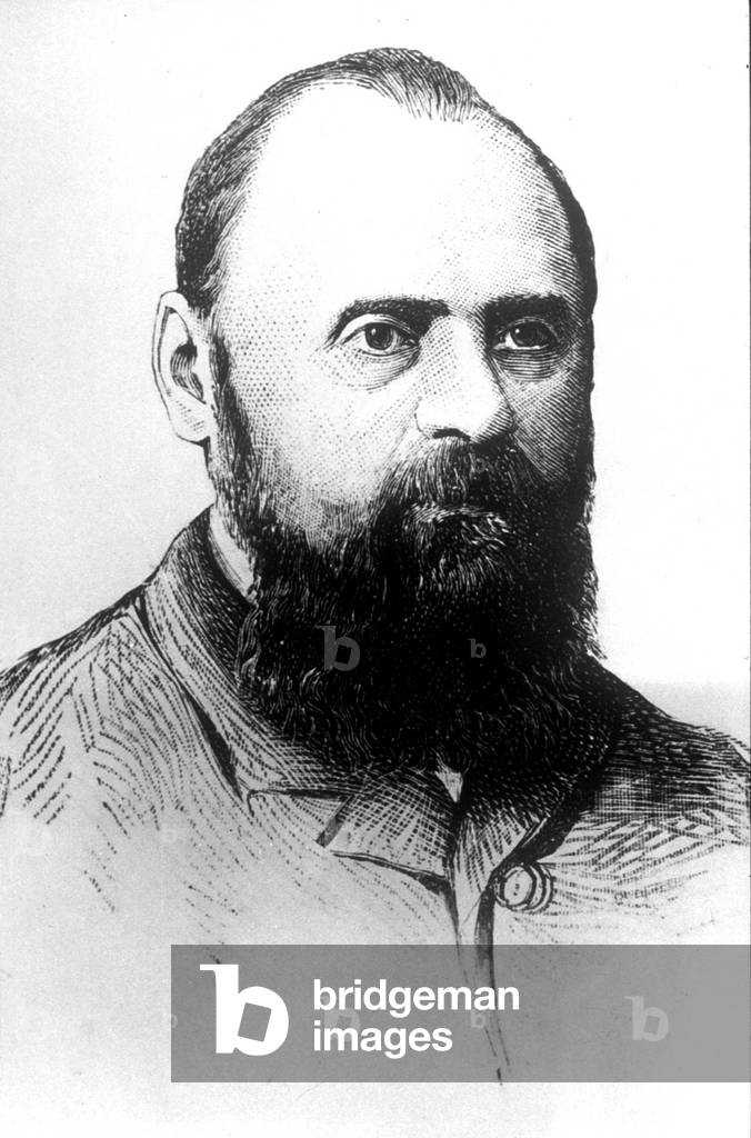 Mili Alexeievitch Balakirev (1837-1910) russian composer, drawing