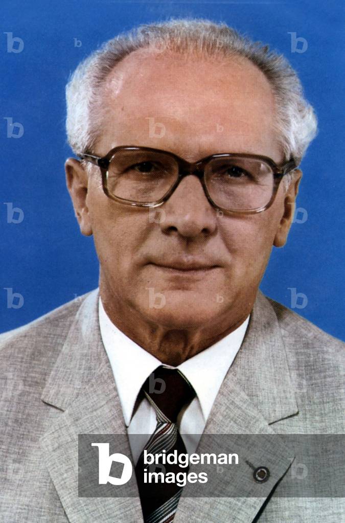 Erich Honecker (1912-1994) General Secretary of Socialist Unity Party SED, leader of GDR (1971 - 1989) here in 1981