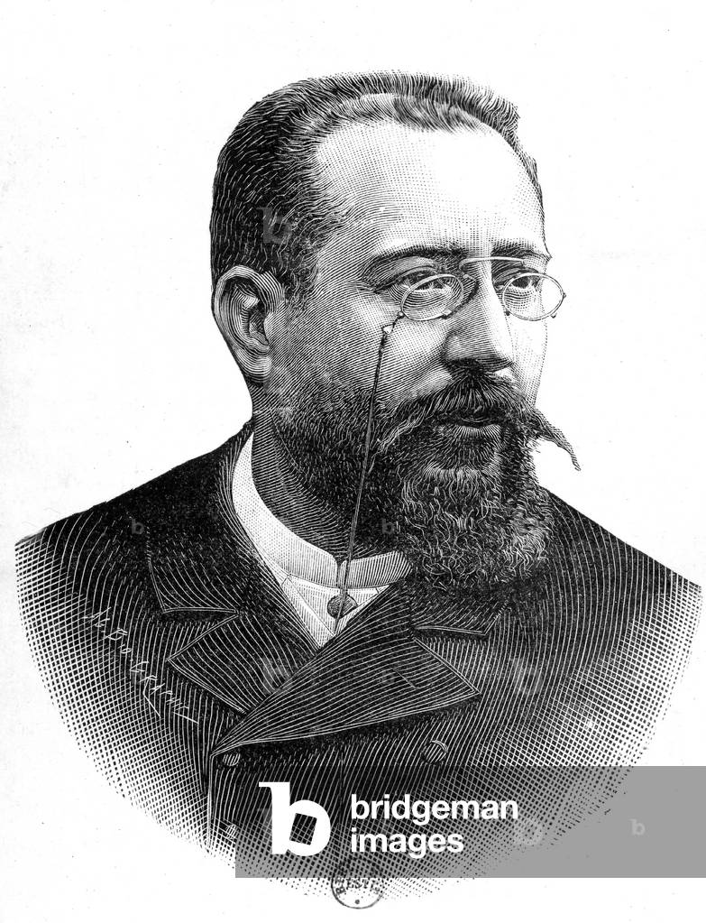 Maurice Rouvier, French politician, 19th century (engraving)