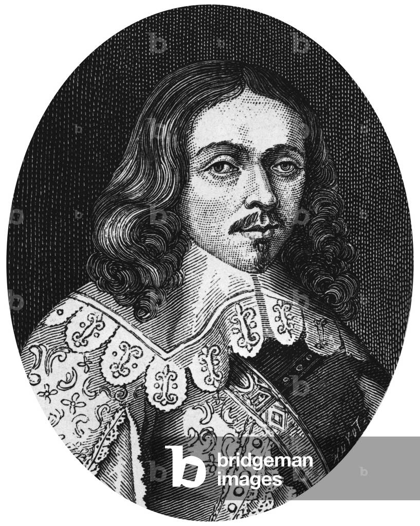 Francois-Auguste de Thou (1607-1642) French magistrate, engraving
