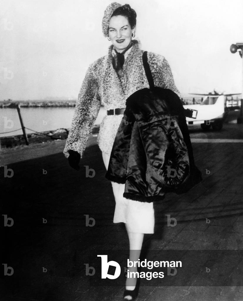 Doris Duke in the United States in 1947