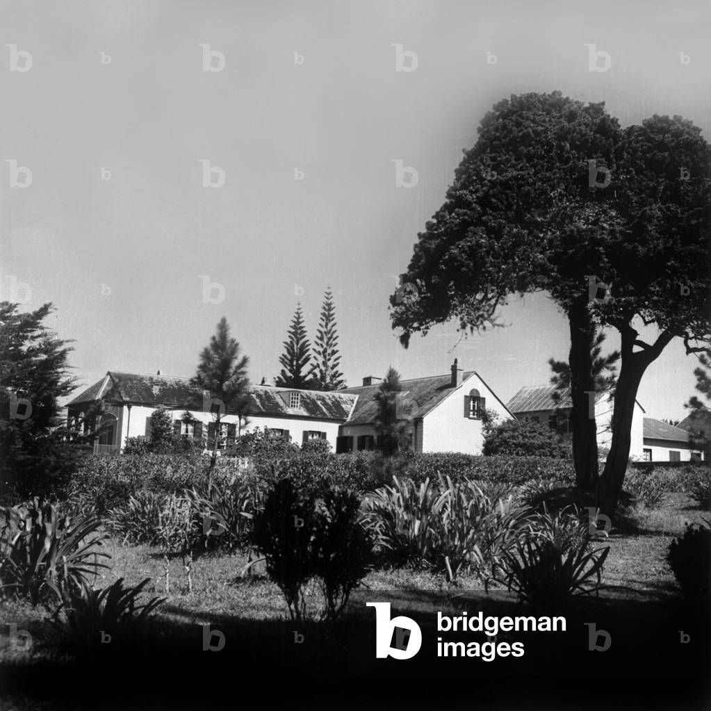 Longwood House on Sainte Helene island where former French emperor Napoleon 1st was in exile in 1815-1821