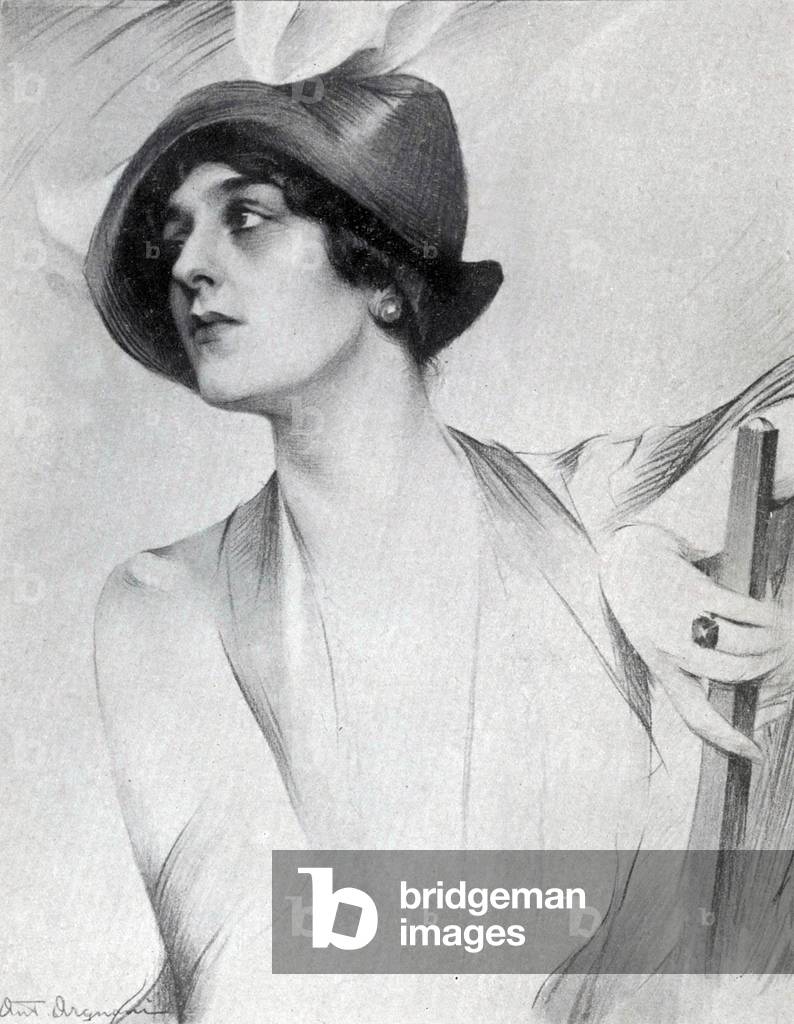 Lina Cavalieri (drawing)