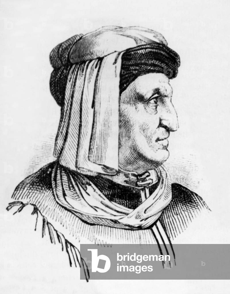 Luca della Robbia (1400-1481) Italian sculptor and ceramist, engraving