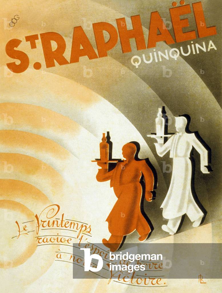 French advertisement for Saint Raphael aperitif April 1940