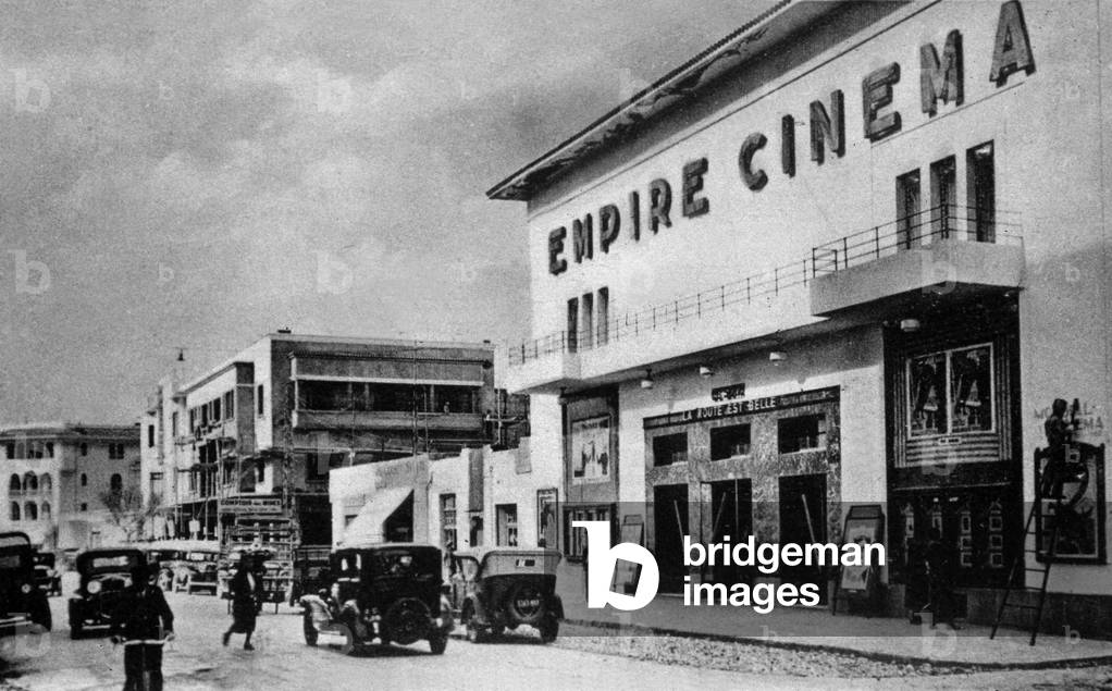 The Empire Cinema in Meknes City New Avenue of the Republic Photo by Flandrin Editions Mars