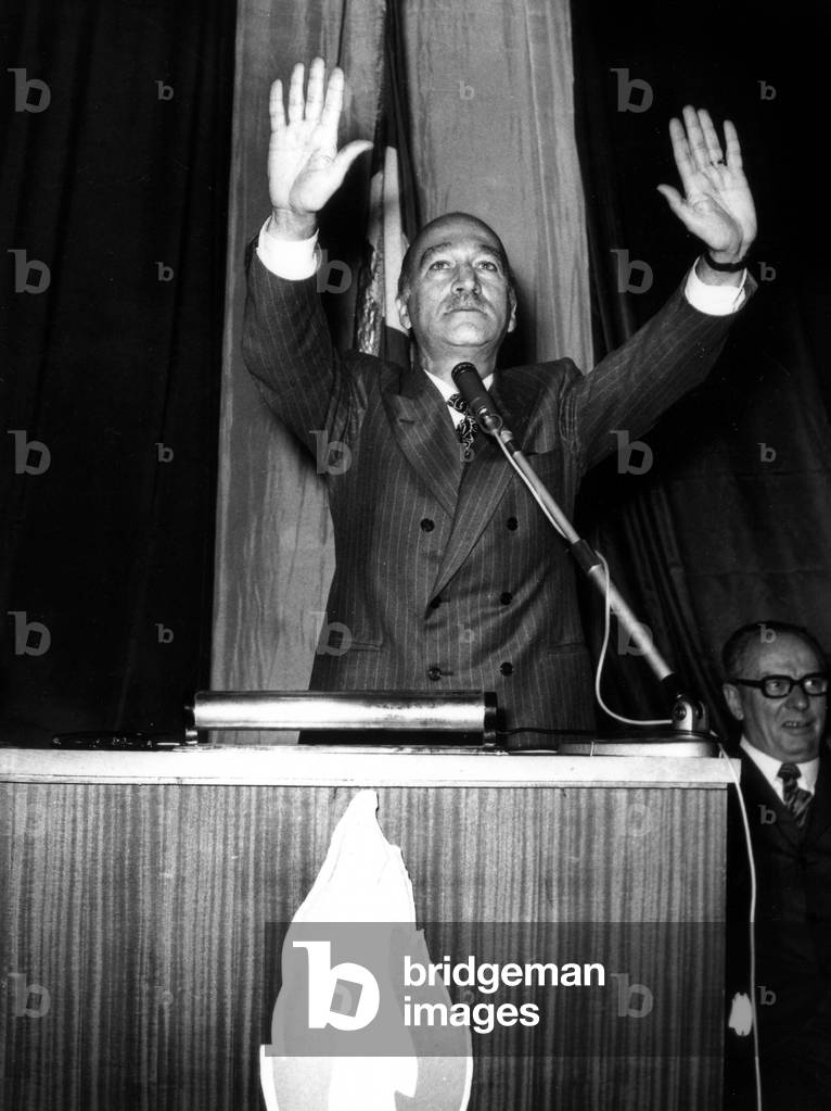 Mr Giorgio Almirante April 8, 1971