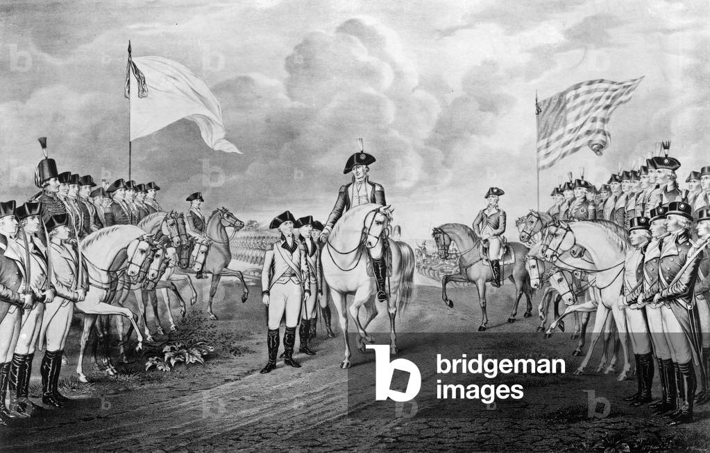 Cornwallis troops submitting to Yorktown October 19, 1781