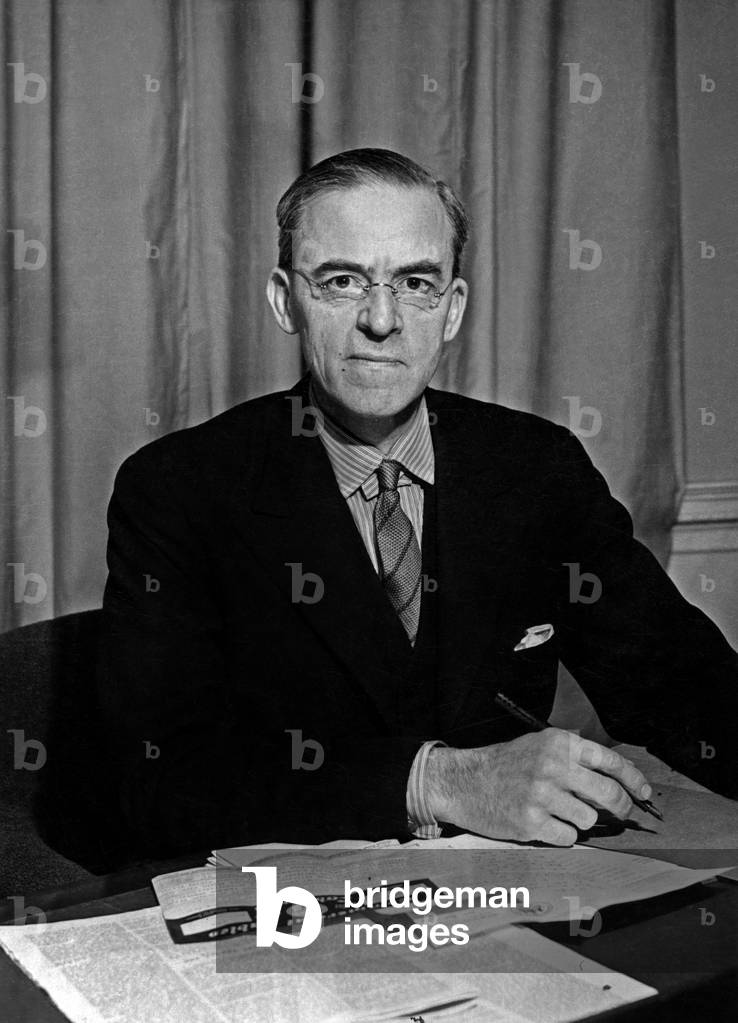 Sir Richard Stafford Cripps (1889-1952) English politician, Chancellor of the Exchequer in 1947-1950