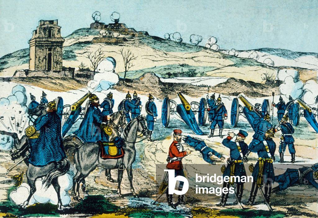War of 1870-1871 Attack of Mount Valerien on January 19, 1871