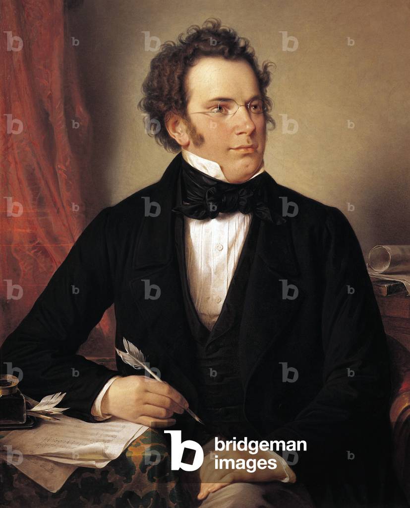Franz Schubert (oil on canvas)