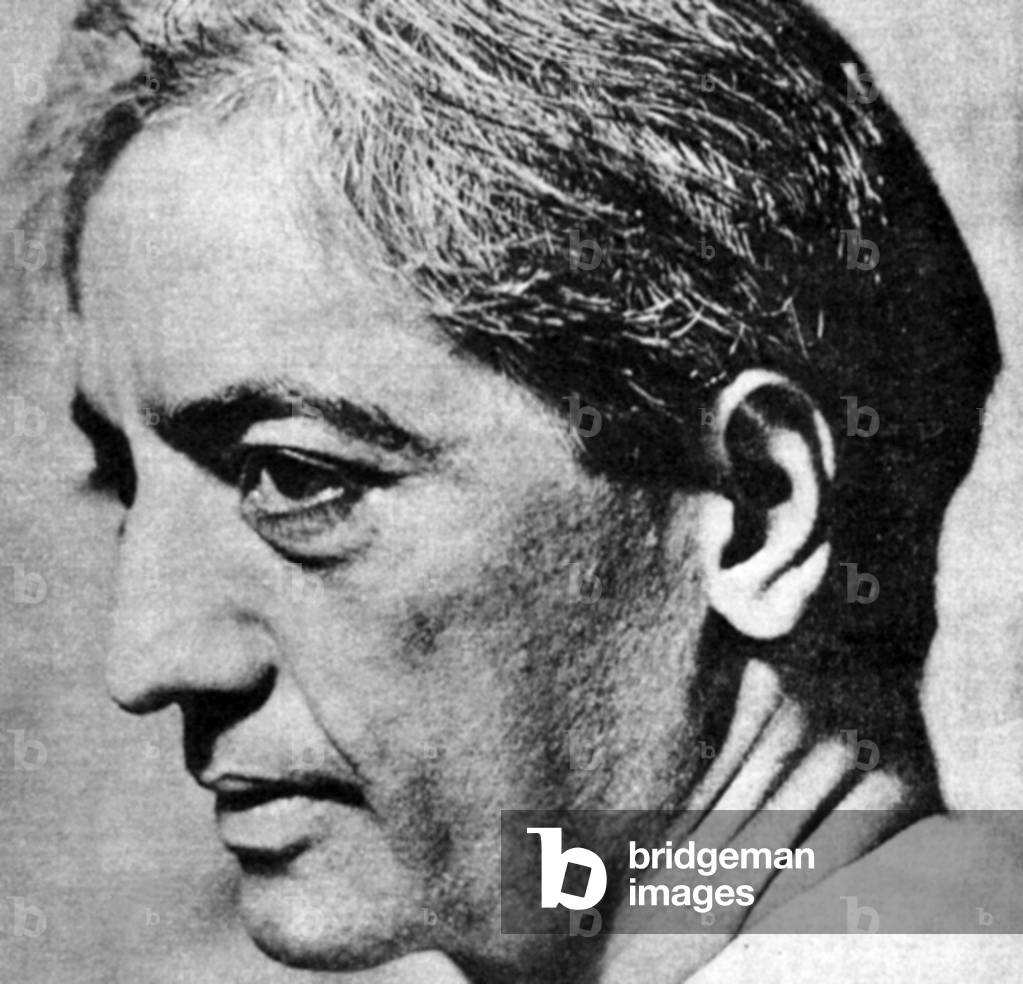 Portrait of Guru Jiddu Krishnamurti's 60s