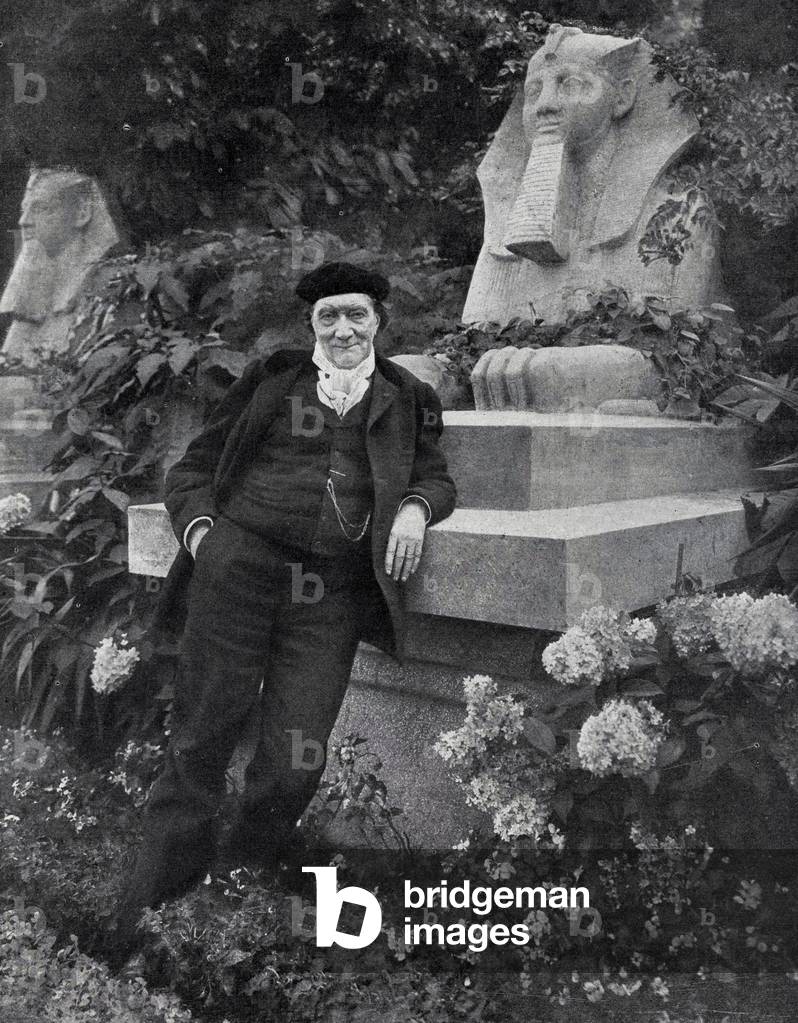 Victorien Sardou (1831-1908) French playwright, here in Marly, 1908