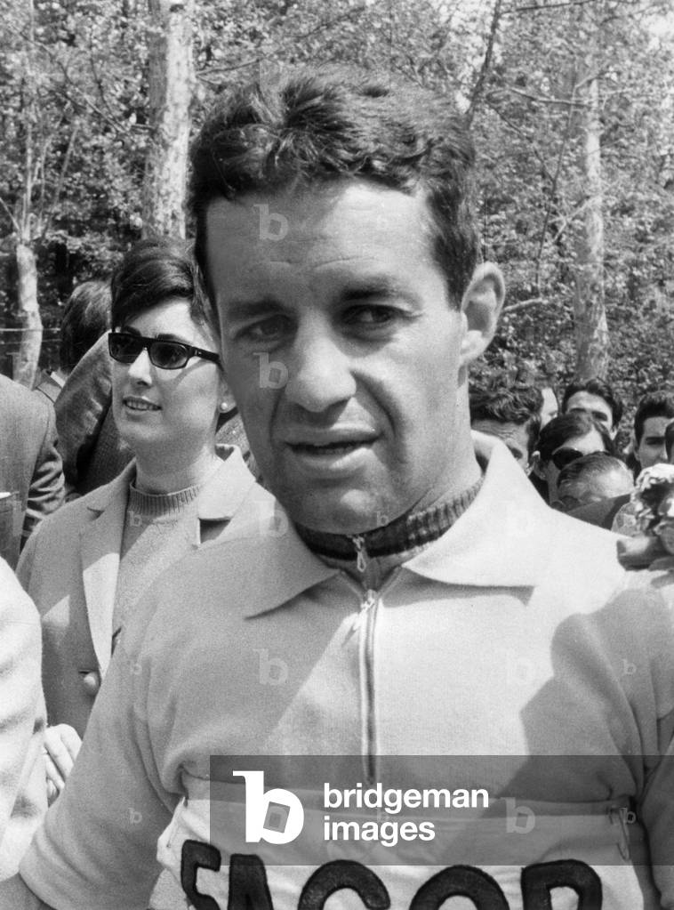 Spanish cyclist Lopez Rodriguez during tour of Spain, here in Madrid, May 5, 1967