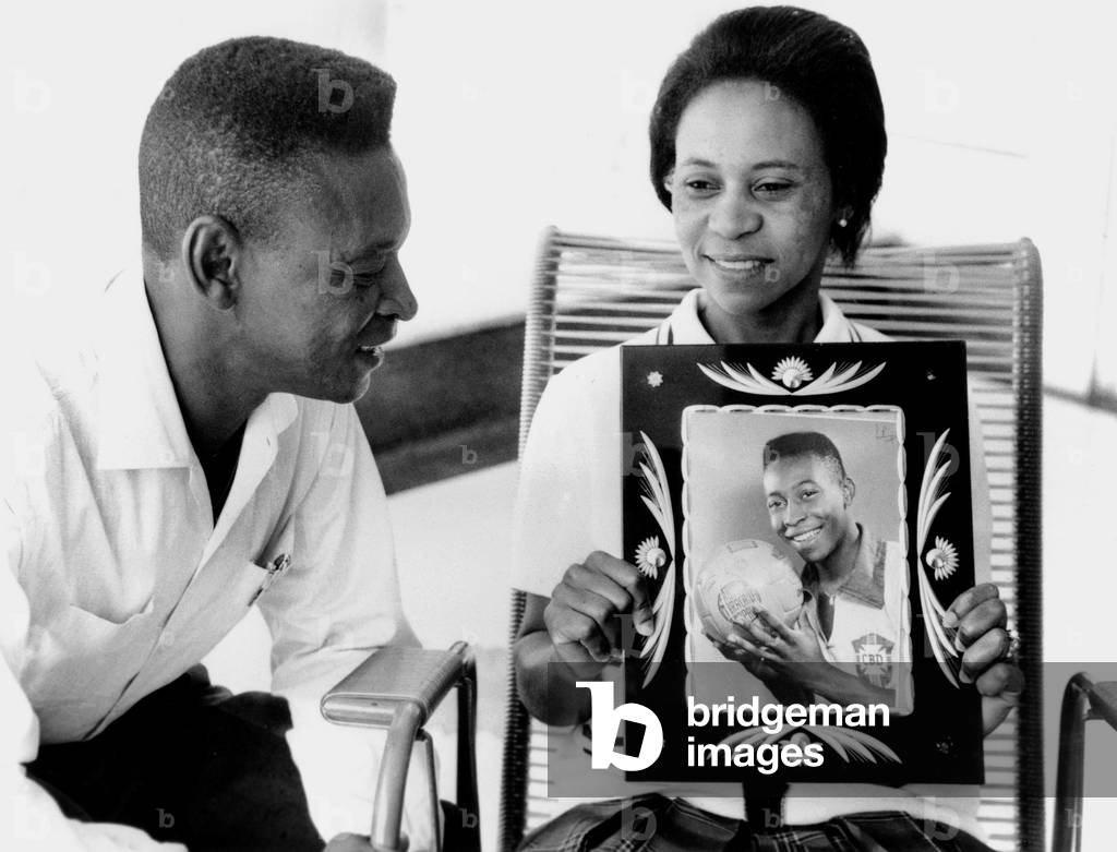 parents of famous brazilian footballer Pele 1964
