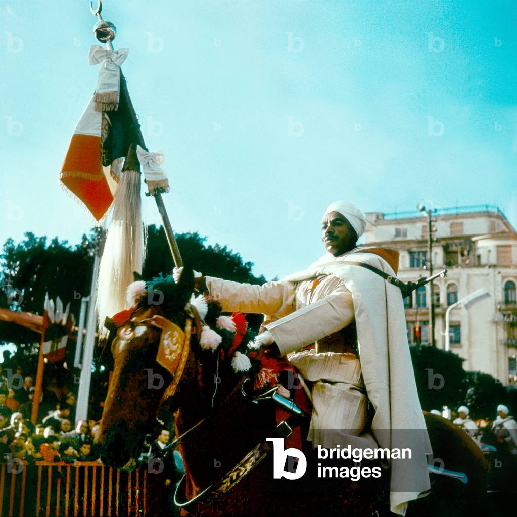 Demonstration in Algiers in May 1958 during the war